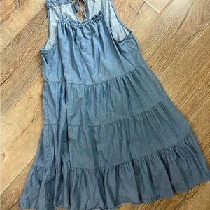 Chic Denim Blue Dress women’s